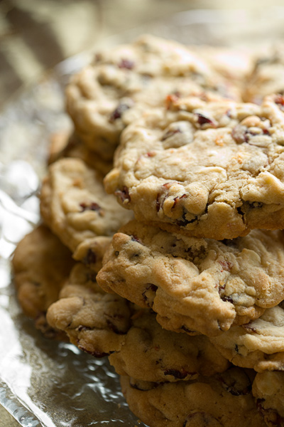 Cranberry and White Chocolate Chip Cookies - Heather Christo
