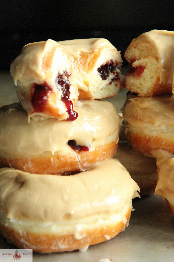 Peanut Butter And Jelly Donuts Heather Christo