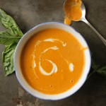 Creamy Tomato Basil Soup Vegan Heather Christo Creamy Tomato Basil Soup Vegan Heather Christo